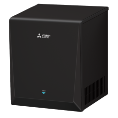Mitsubishi Electric Wave U02 Jet Towel Smart Hand Dryer Black JT-S2AP-B-NE