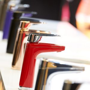 coloured billi taps