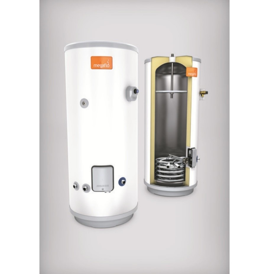 What are the kW ratings of coils for indirect cylinders?