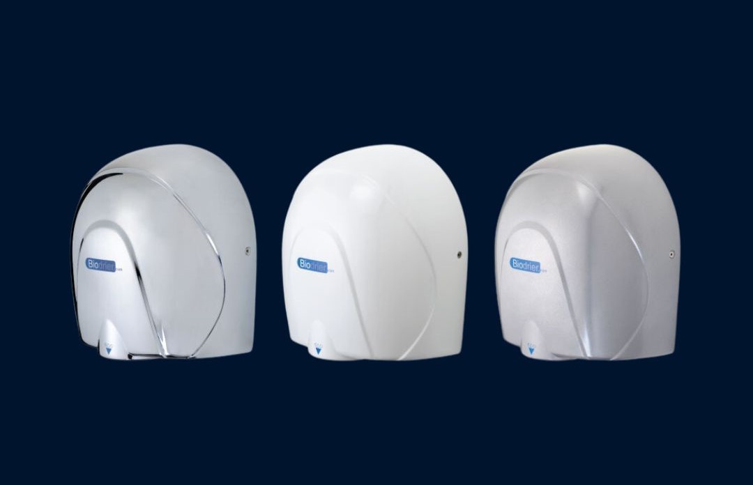 The Biodrier Hand Dryer Product Range