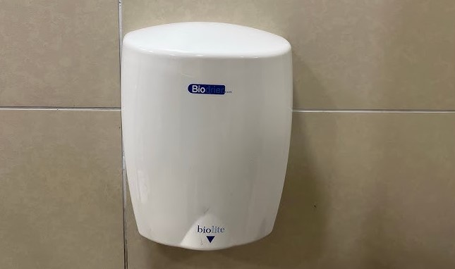 Biodrier Biolite Hand Dryer - Data Sheet